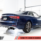 AWE Tuning Audi B9 S5 Coupe SwitchPath Exhaust w/ Black Diamond Tips (102mm)