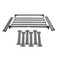 Go Rhino XRS Overland Xtreme Rack for Full Size Trucks (Box 1 - Req. 5952000T-02)  - Tex. Blk