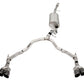 Corsa 21-22 Suburban / Yukon XL 5.3L 4WD Dual Rear 3in - 2.75in Sport Cat-Back DW 4in Black Tips