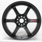 Gram Lights 57DR 19x9.5 +45 5-114.3 Semi Gloss Black Wheel