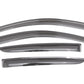 AVS 12-18 Nissan Versa (Excl. Hatch) Ventvisor Outside Mount Window Deflectors 4pc - Smoke