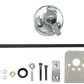 Moroso Push/Pull Battery Disconnect Kit w/Switch
