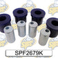 SuperPro 1993 Mazda RX-7 Base Rear Upper Inner Control Arm - Camber Adjustable Bushing Kit