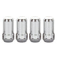 McGard SplineDrive Lug Nut (Cone Seat) 1/2-20 / 1.60in. Length (4-Pack) - Chrome (Req. Tool)