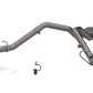 QTP 14-18 Chevy Silverado 1500 4.8L/5.3L EC/CC SB 304SS Scrmr Cat-Back Rear Split Exit w/4.5in Tips