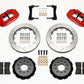 Wilwood Narrow Superlite 6R Front Hat Kit 13.06in Red 2005-2014 Mustang
