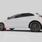 Rally Armor 19-21 Hyundai Elantra N Line Black UR Mud Flap w/ Grey Logo