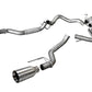Corsa 2017 Ford F-150 Raptor 3.5L Sport Cat-Back Dual Rear Exit w/ 5in Satin Polished Tip