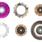 Exedy 2006-2006 Saab 9-2X Aero H4 Hyper Twin Cerametallic Clutch Sprung Center Disc Push Type Cover
