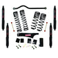 Skyjacker 2007-2018 Jeep Wrangler JK 4 Door 4WD Long Travel 3.5in-4in Lift Kit w/Black Max Shocks