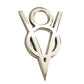 Ford Racing Chrome V8 Badge