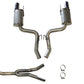 JBA 15-20 Ford Mustang EcoBoost 2.3L 409SS Dual Rear Exit Cat-Back Exhaust