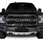 Putco 18-20 Ford F-150 Raptor - Hex Shield - Black Powder Coated Bumper Grille Inserts