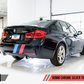 AWE Tuning BMW F3X 340i Touring Edition Axle-Back Exhaust - Chrome Silver Tips (90mm)