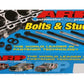 ARP Big Block Chevy With Aluminum Brodix Heads Hex Head Bolt Kit - Stainless Steel