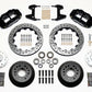 Wilwood Narrow Superlite 6R Front Hub Kit 12.88in Drilled 74-80 Pinto/Mustang II Disc Spindle only