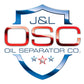 J&L 2015-2022 Ford Mustang EcoBoost Driver Side Oil Separator 3.0 - Black Anodized
