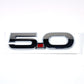 Ford Racing 15-17 Ford Mustang 5.0L Fender Emblem Chrome