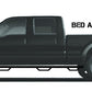 N-Fab Podium LG 2017 Ford F-250/F-350 Super Duty Crew Cab 6.75ft Bed - Tex. Black - Bed Access - 3in