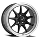 Konig Countergram 19x11B 5x114.3 ET18 Matte Black / Matte Machined Lip