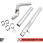 AWE Tuning 07-18 Jeep Wrangler JK/JKU 3.6L Non-Resonated Mid Pipe