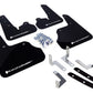 Rally Armor 12-16 Subaru Impreza Black UR Mud Flap w/ White Logo