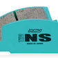 Project Mu 2015 Subaru Impreza WRX TYPE NS400 Rear Brake Pads