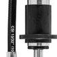 Fox 2.0 Factory Series 14in. Rotating R/R Coilover 7/8in. Shaft (Custom Valv.) w/-10 Heims - Blk