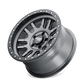 Dirty Life 9309 Canyon Pro 17x9/6x139.7 BP/0mm Offset/106mm Hub Satin Graphite Whl - Beadlock