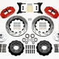 Wilwood Narrow Superlite 6R Front Hub Kit 14.00in Drill Red 79-87 GM G Body