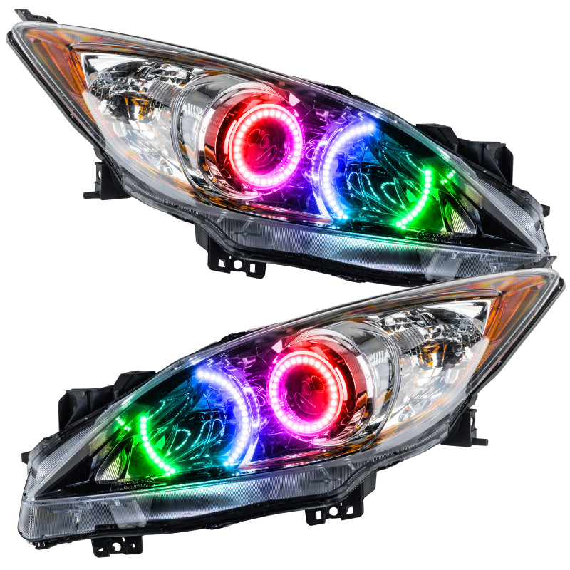 Oracle 10-13 Mazda 3 SMD HL - Halogen - ColorSHIFT w/ 2.0 Controller