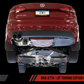 AWE Tuning Mk6 GLI 2.0T - Mk6 Jetta 1.8T Touring Edition Exhaust - Diamond Black Tips
