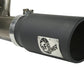 aFe MACHForce XP Exhaust Cat-Back SS-409 4in Black Tip 11-12 Ford F-150 EcoBoost V6-3.5L (tt)