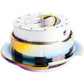 NRG Quick Release Gen 2.5 - Silver Body / Neochrome Ring