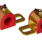Prothane Universal Greasable Sway Bar Bushings - 1in - Type B Bracket - Red