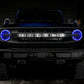 Oracle 2021 Ford Bronco DRL Upgrade w/ Halo Kit - ColorSHIFT w/ BC1 Controller