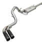 aFe Rebel Series 3in Stainless Steel Cat-Back Exhaust System w/Black Tips 07-14 Toyota FJ Cruiser