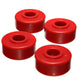 Energy Suspension 79-93 Dodge D-50 2WD / 87-96 Mitsubishi 2WD PU Red Front Strut Rod Bushing Set