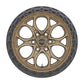 Weld Off-Road Ledge Six 20x9 / 6x135 BP / ET00 / BS5.00 Satin Black Wheel