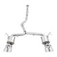 AWE Tuning 2015+ Subaru WRX VA Sedan Touring Edition Exhaust - Chrome Silver Tips (102mm)