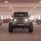 Road Armor 18-20 Jeep Wrangler JL Spartan Front Bumper Bolt-on w/Pre-Runner Guard - Tex Blk