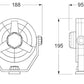 Hella Fan Turbo 2Speed 12V Blk