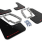 Rally Armor 17-22 Tesla Model 3 Black UR Mud Flap w/ Red Logo