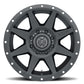 ICON Rebound 20x9 8x170 6mm Offset 5.25in BS Satin Black Wheel