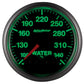 Autometer Elite 52mm 100-340 Deg F Water Temperature Peak and Warn Gauge w/ Electonic Control