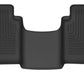 Husky Liners 2019 Ford Ranger SuperCrew Cab X-Act Contour Black Floor Liners (2nd Row)