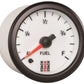 Autometer Stack 52mm 0-280 Ohm Programmable Pro Stepper Motor Fuel Level Gauge - White