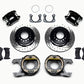 Wilwood D154 P/S Park Brake Kit Drilled New Big Ford 2.50in Off Front Mount