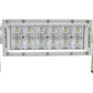 Hella Value Fit 8in Light - 36W Dual Row White Housing Flood Beam - LED