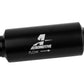 Aeromotive In-Line Marine Filter - AN-12 - 40 Micron SS Element - Black Hardcoat Finish